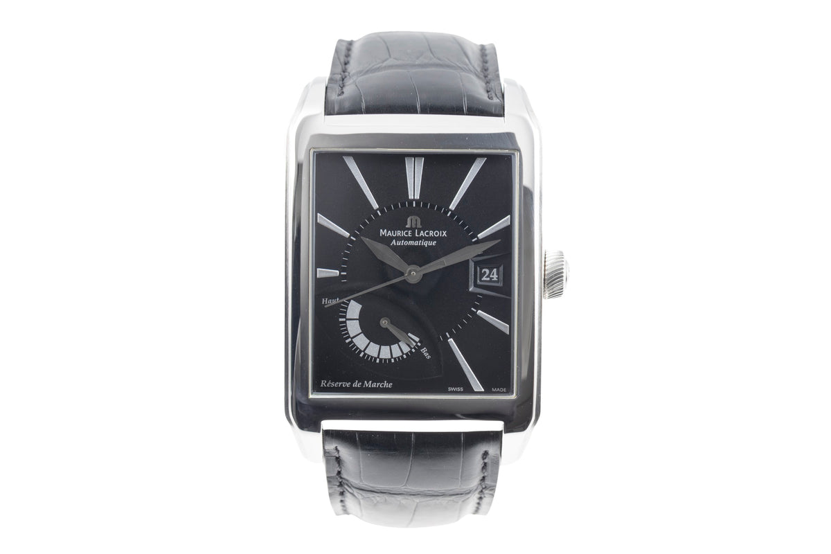 Maurice Lacroix Pontos steel automatic men's watch PT6167-SS0001-330  [2605529]