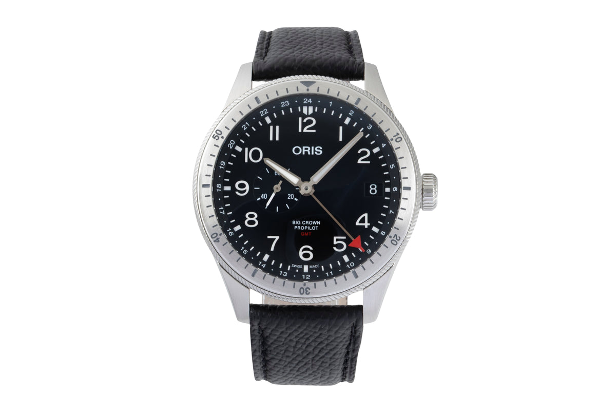 Oris Big Crown Pro Pilot chronograph steel automatic men's watch 01 748 7756 4064-07 3 22 02LC  [2605530]