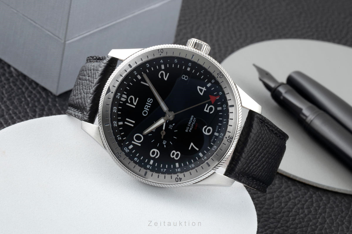 Oris Big Crown ProPilot GMT Stahl Automatik 01 748 7756 4064-07 3 22 02LC B&P [2605530]