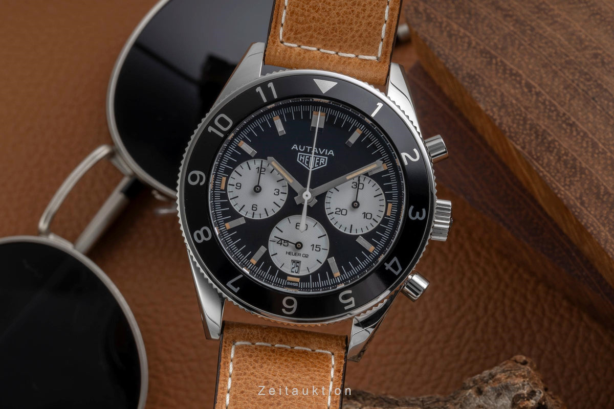 Tag Heuer Autavia cronógrafo acero automático reloj para caballeros CBE2110  [2605533]