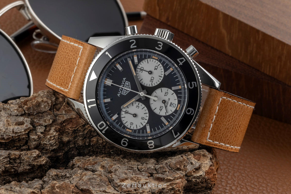 Tag Heuer Autavia cronógrafo acero automático reloj para caballeros CBE2110  [2605533]