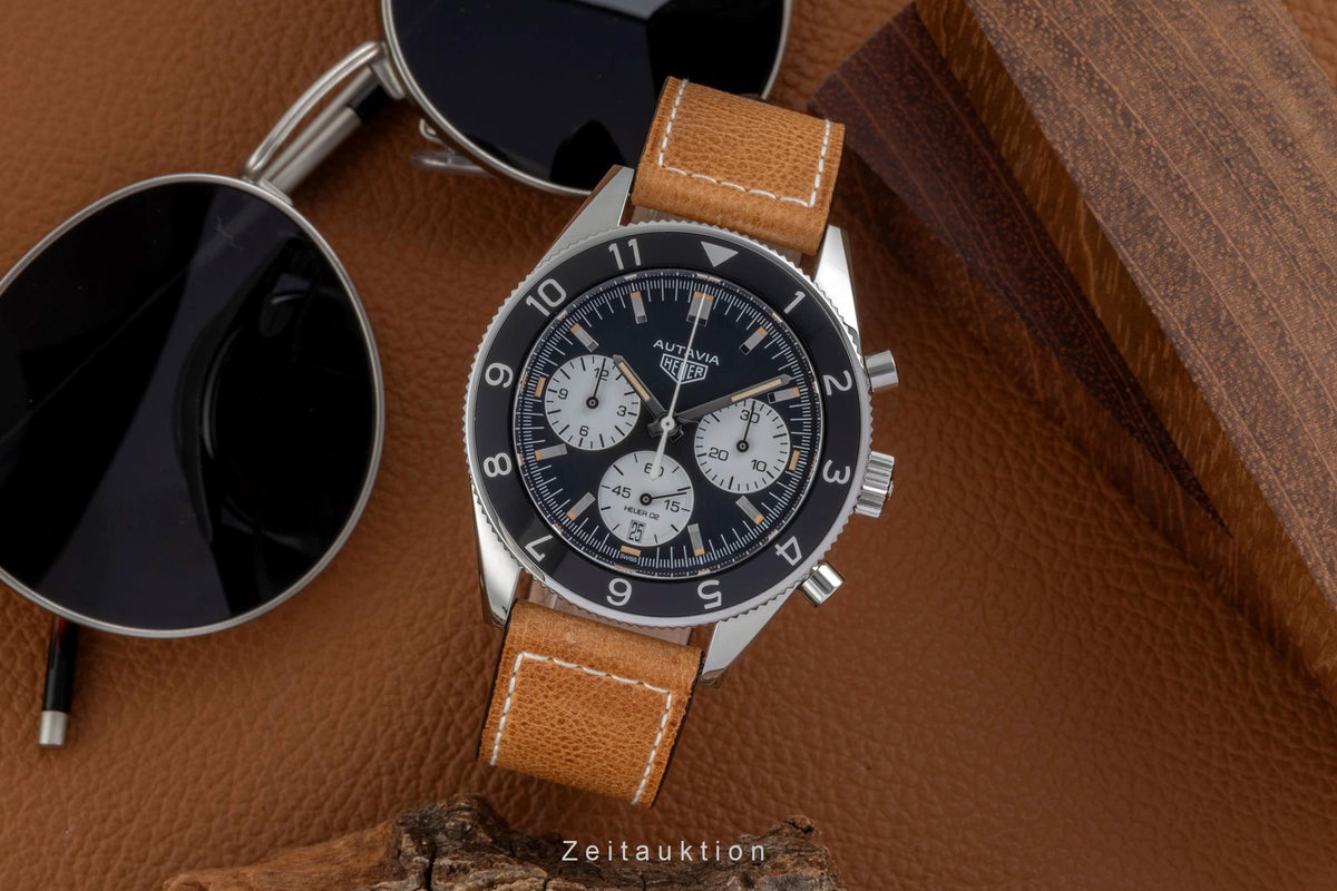 Tag Heuer Autavia cronógrafo acero automático reloj para caballeros CBE2110  [2605533]