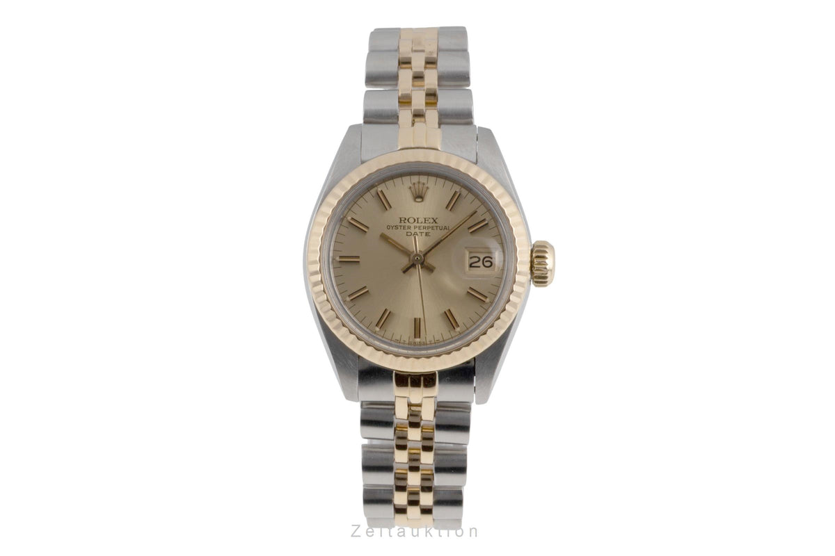 Rolex Lady Date steel / gold automatic women's watch 6917 Vintage  [2605534]