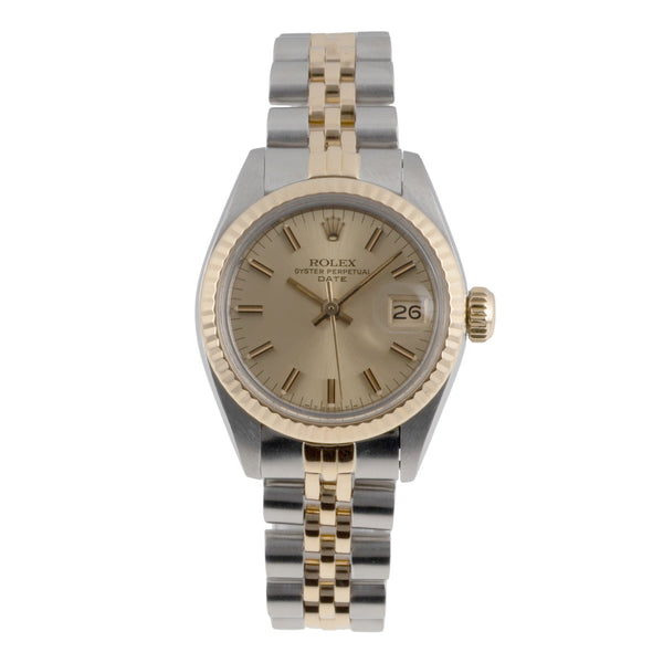 Rolex Lady Date steel / gold automatic women's watch 6917 Vintage  [2605534]