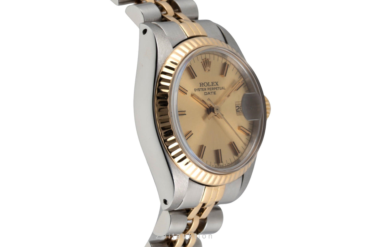 Rolex Lady Date steel / gold automatic women's watch 6917 Vintage  [2605534]