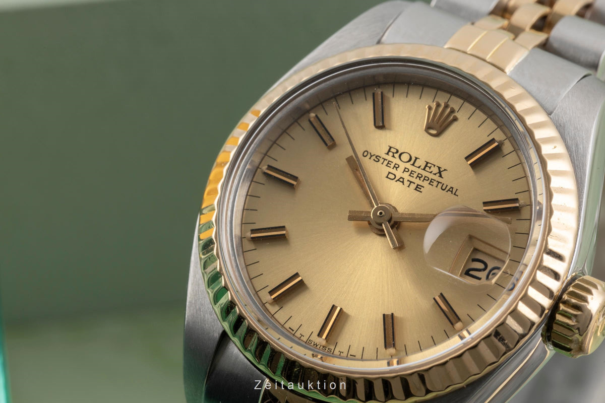 Rolex Lady Date steel / gold automatic women's watch 6917 Vintage  [2605534]