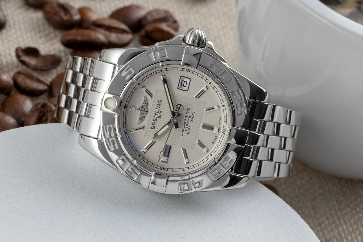 Breitling Cockpit Galactic 32 Date Edelstahl Quarz Damenuhr Ref. A71356  [2605536]