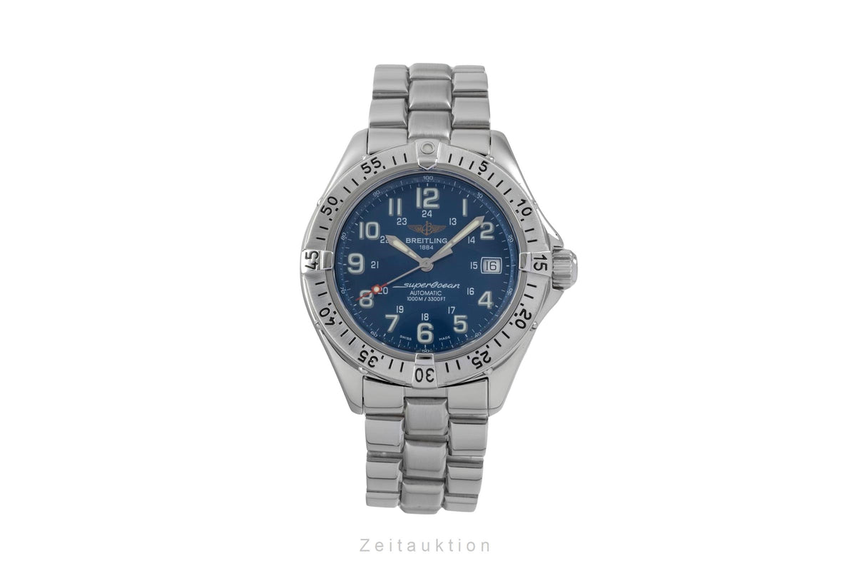 Breitling Superocean acciaio automatismo orologio da uomo A17340  [2605539]