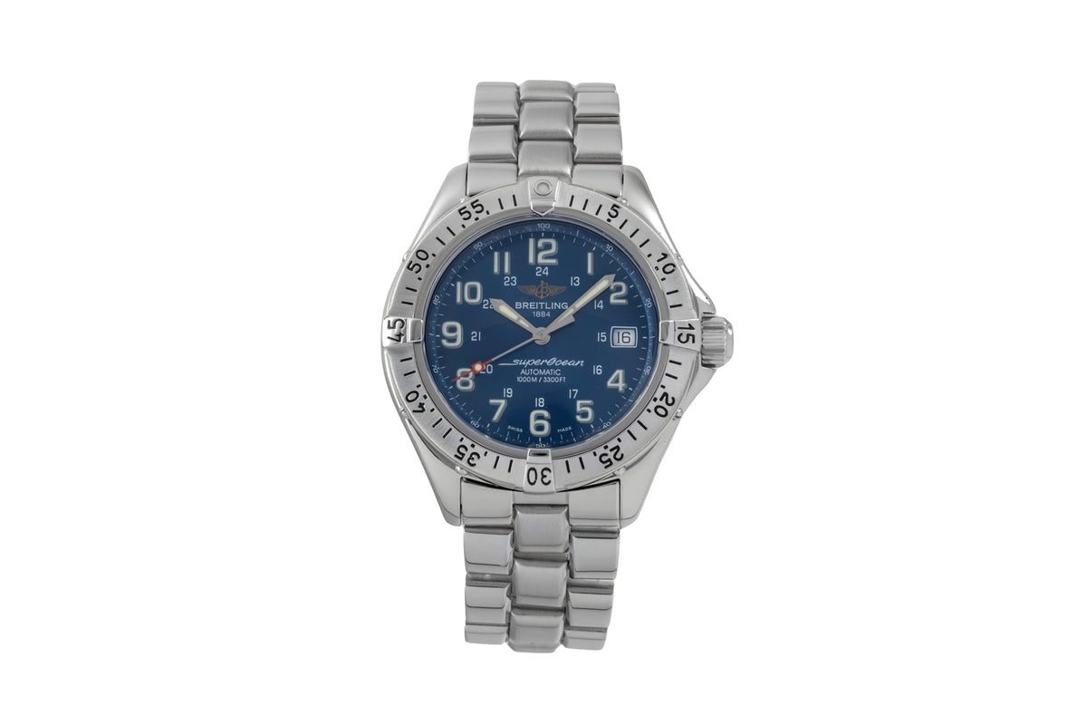 Breitling Superocean acciaio automatismo orologio da uomo A17340  [2605539]