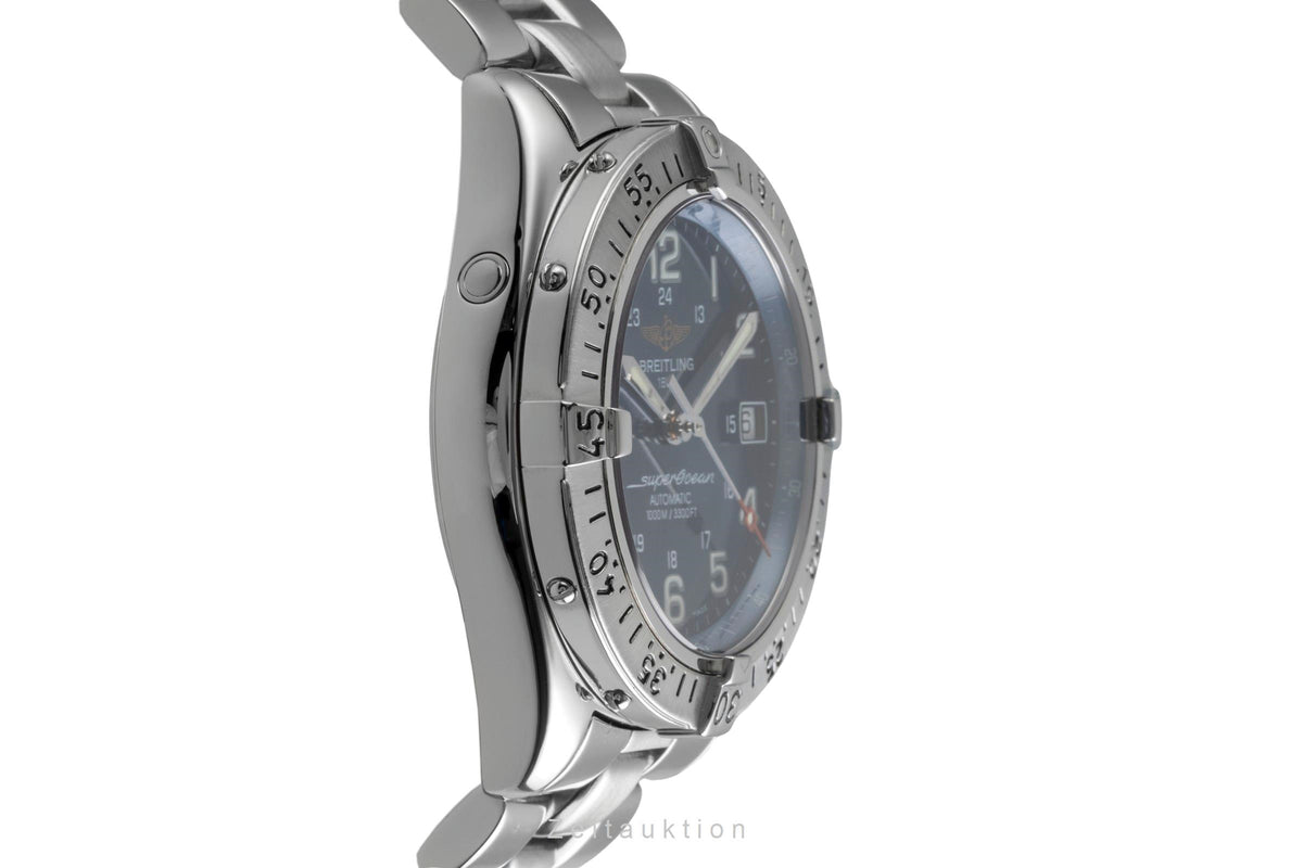 Breitling Superocean acciaio automatismo orologio da uomo A17340  [2605539]