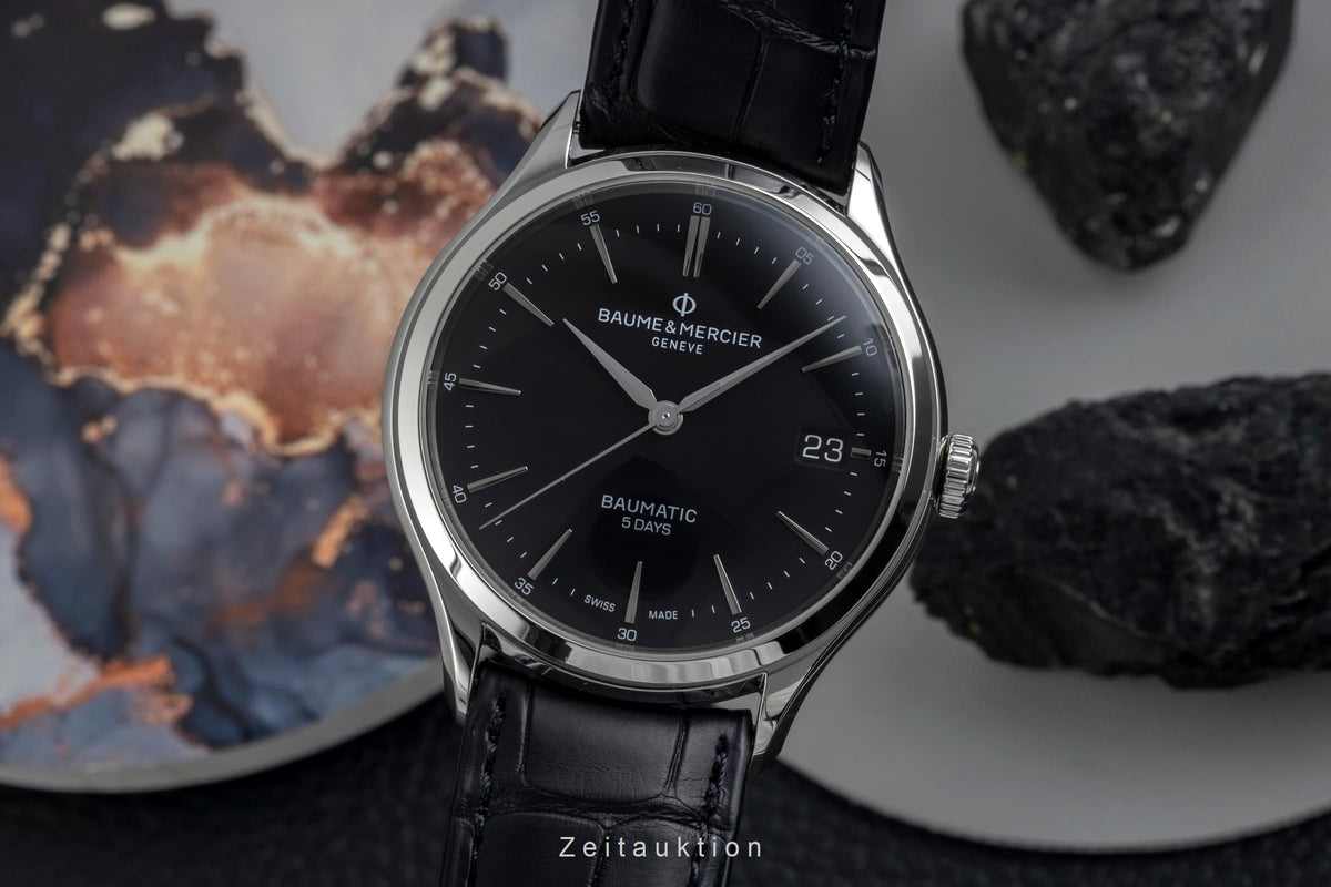 Baume & Mercier Clifton steel automatic men's watch MOA10399  65834  [2605540]