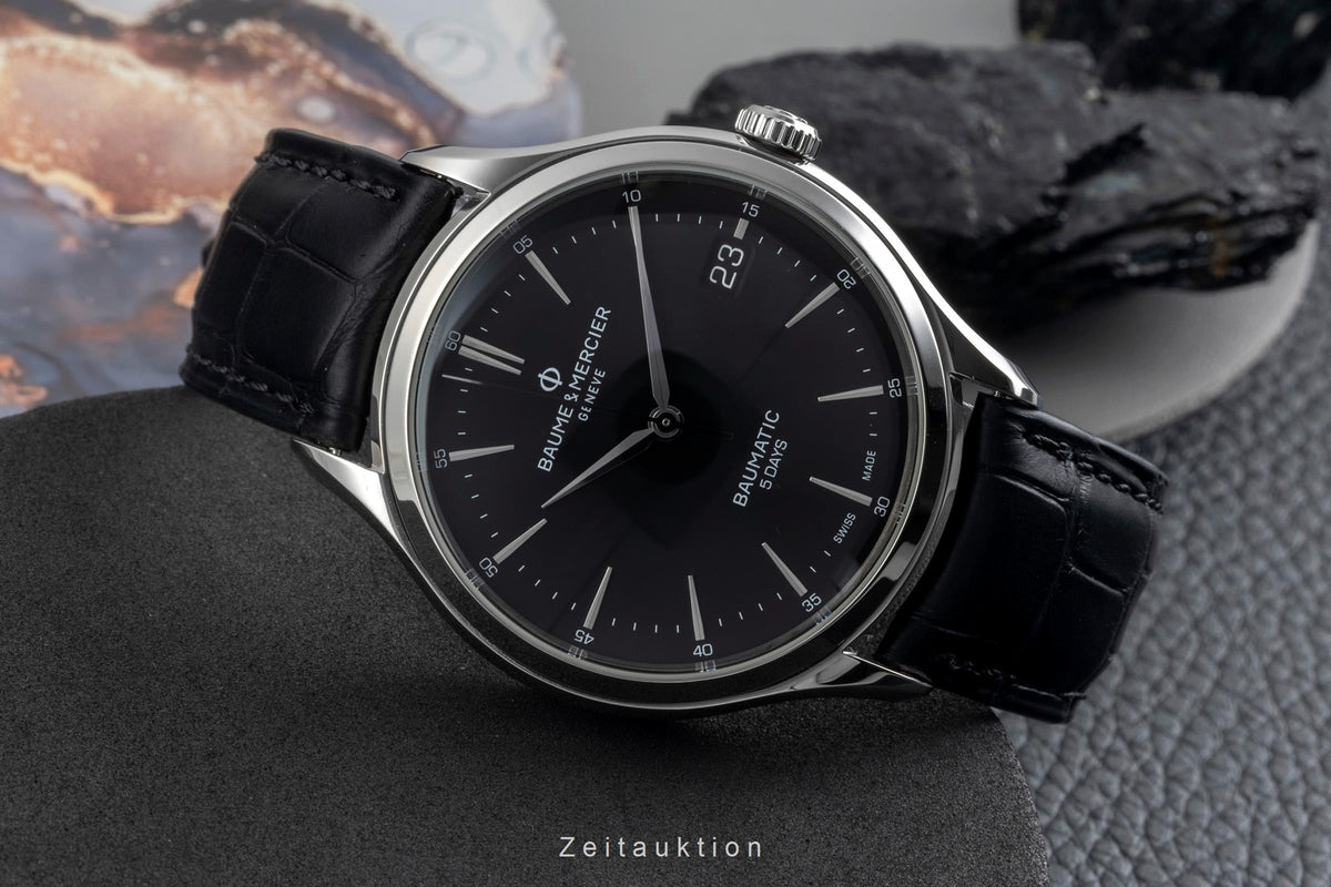 Baume & Mercier Clifton steel automatic men's watch MOA10399  65834  [2605540]