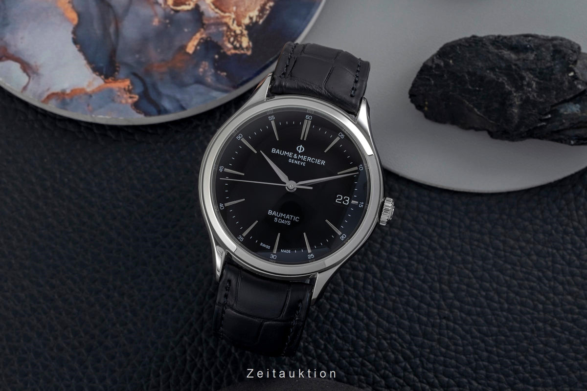 Baume & Mercier Clifton steel automatic men's watch MOA10399  65834  [2605540]