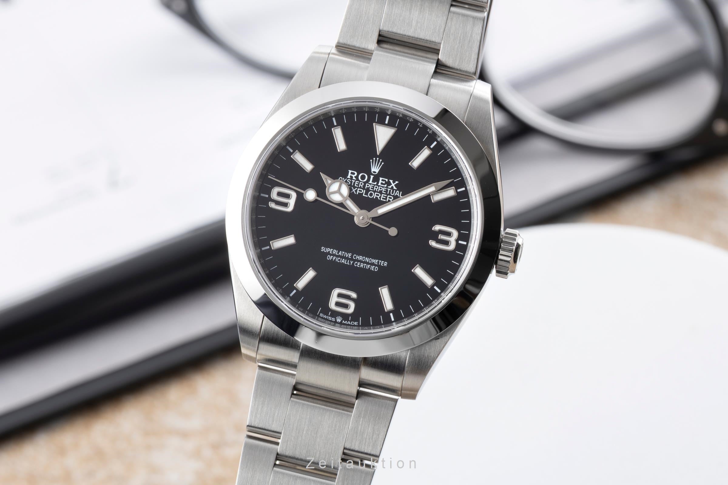Rolex Explorer steel automatic Kal. 3230 Ref. 224270 | 2605541