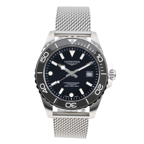 Longines Hydro Conquest steel automatic men's watch L3.788.4.70.6 LP: 2250EUR  [2605543]