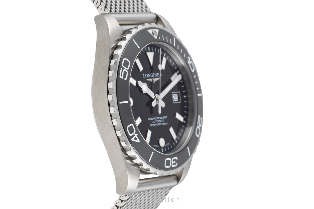 Longines Hydro Conquest steel automatic men's watch L3.788.4.70.6 LP: 2250EUR  [2605543]