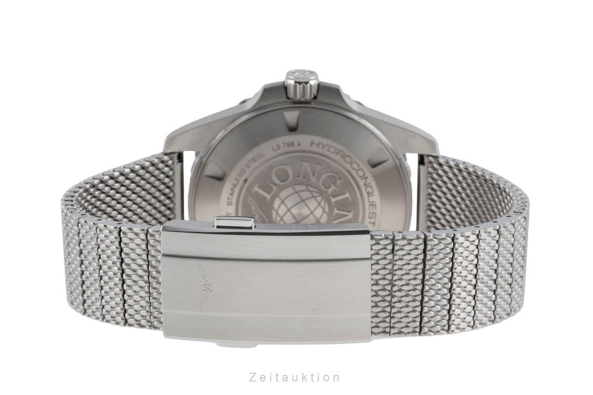 Longines Hydro Conquest steel automatic men's watch L3.788.4.70.6 LP: 2250EUR  [2605543]