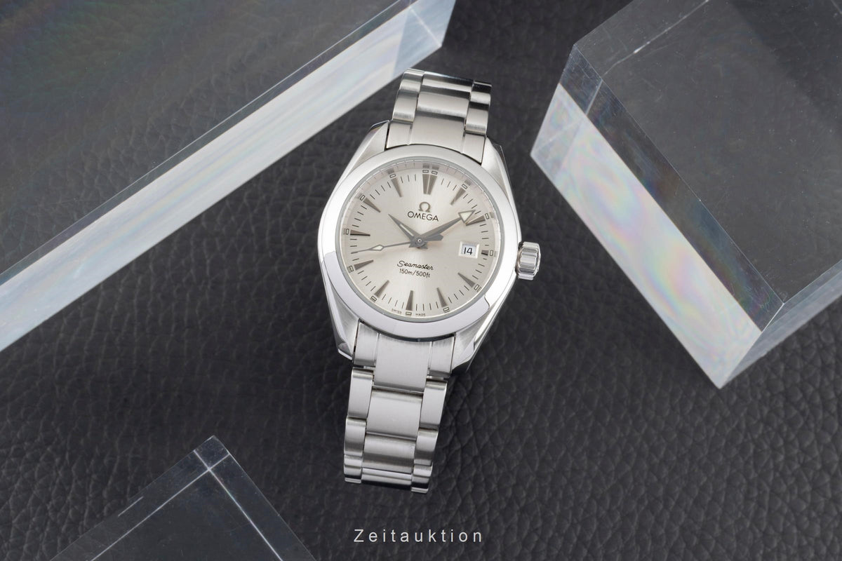 Omega Seamaster acier quartz montre pour femmes 2577.30.00  [2605544]