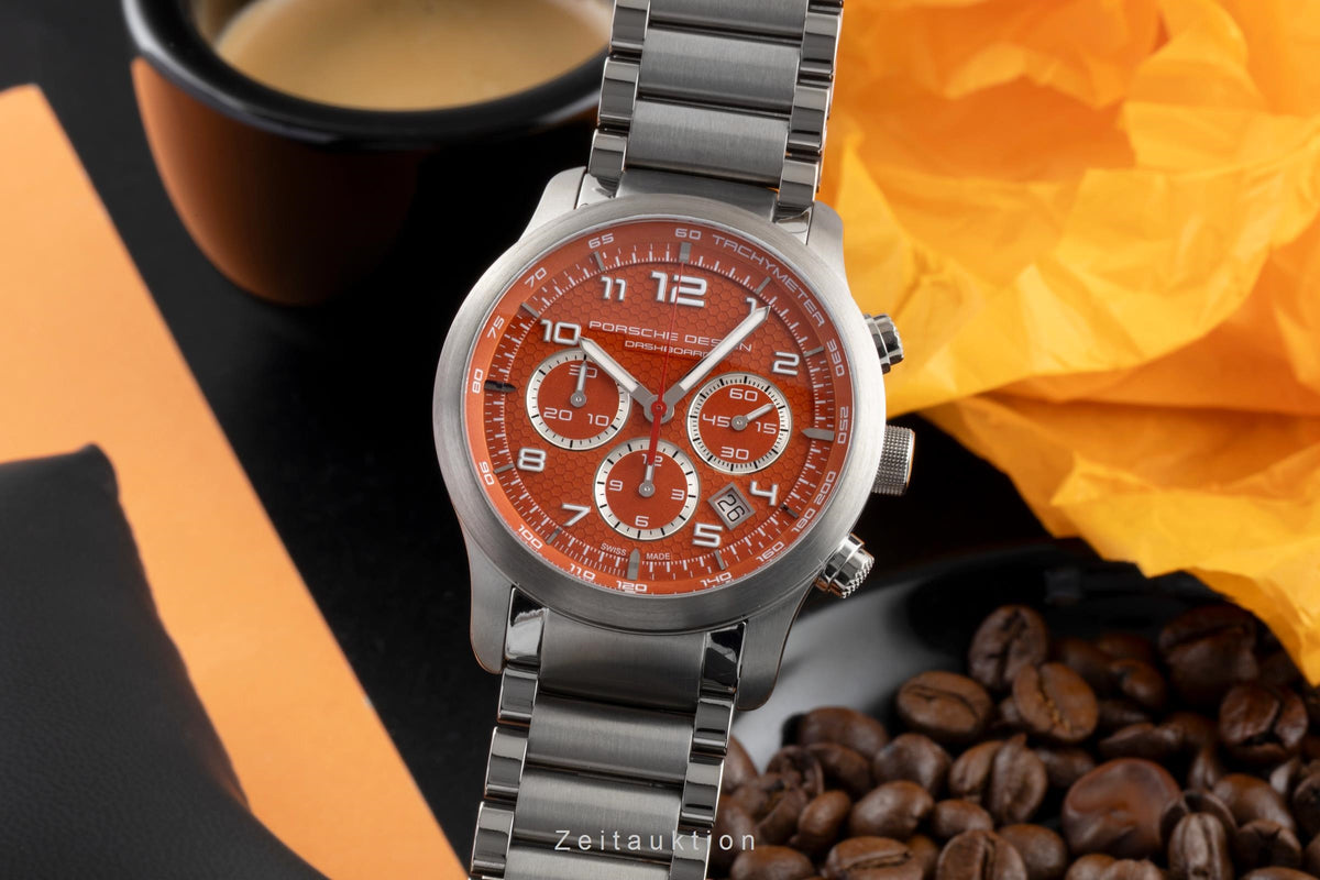 Porsche Design Dashboard chronographe titane  automatique montre pour hommes 6612.11/3  [2605547]