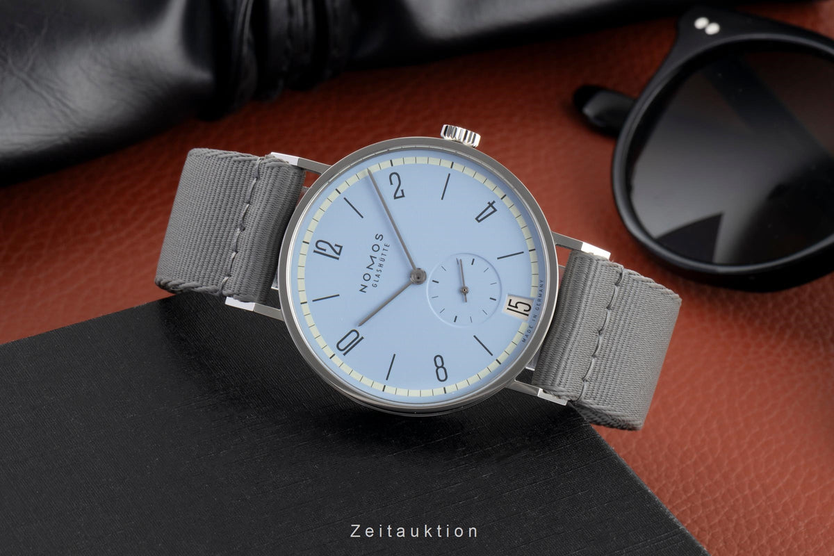 Nomos Tangente acier à remontage manuel montre pour hommes 179.S23 Limited  [2605548]