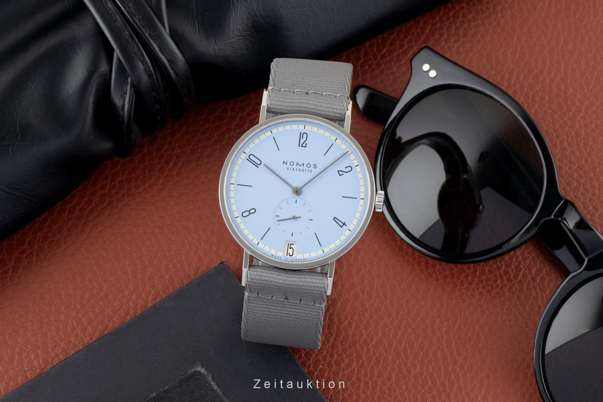 Nomos Tangente acier à remontage manuel montre pour hommes 179.S23 Limited  [2605548]