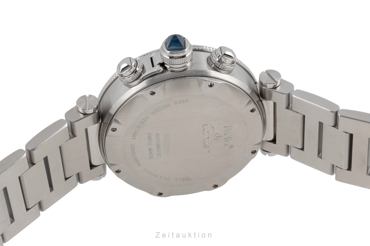 Cartier Pasha Seatimer chronographe acier automatique montre pour hommes W31089M7  [2605549]