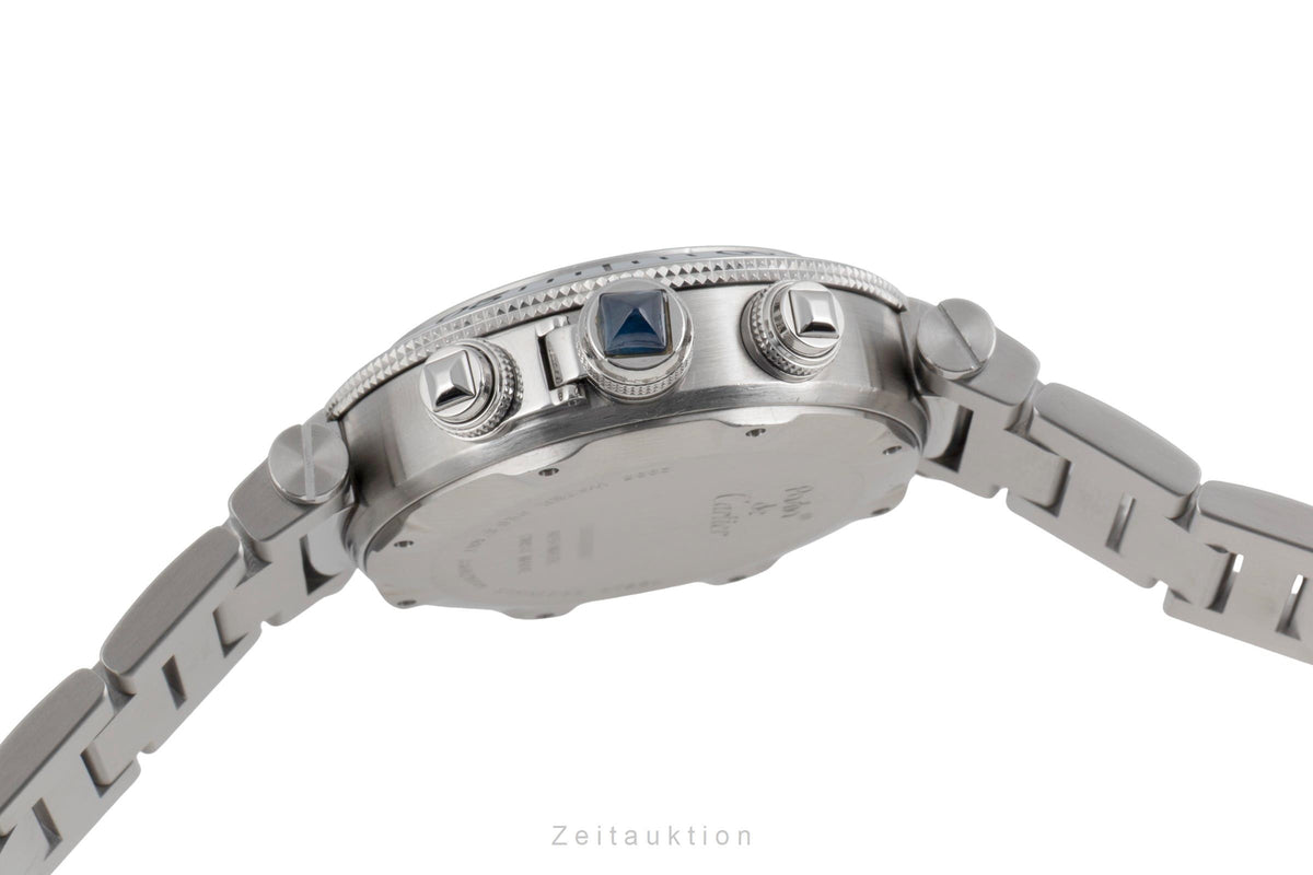 Cartier Pasha Seatimer chronographe acier automatique montre pour hommes W31089M7  [2605549]