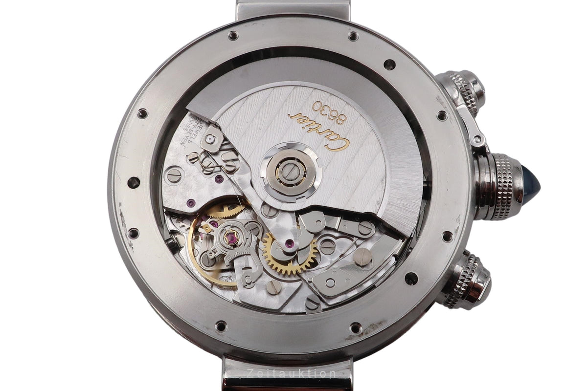 Cartier Pasha Seatimer chronographe acier automatique montre pour hommes W31089M7  [2605549]