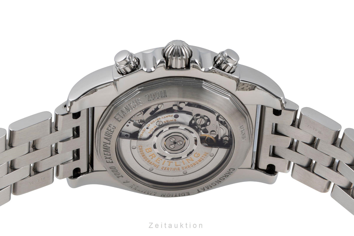 Breitling Chronomat 41 chronograph steel automatic men's watch AB0141  S014BB4PA Limited  [2605550]