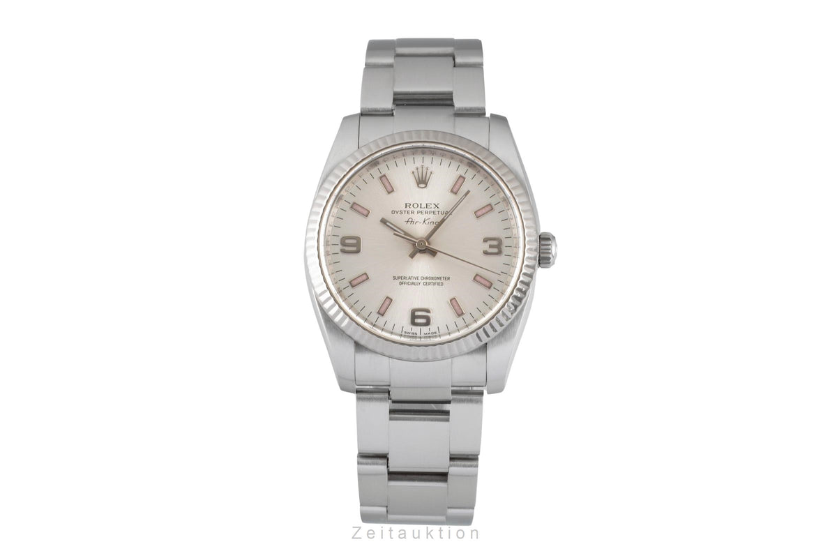 Rolex Air King acier / or blanc automatique montre pour hommes 114234  [2605551]