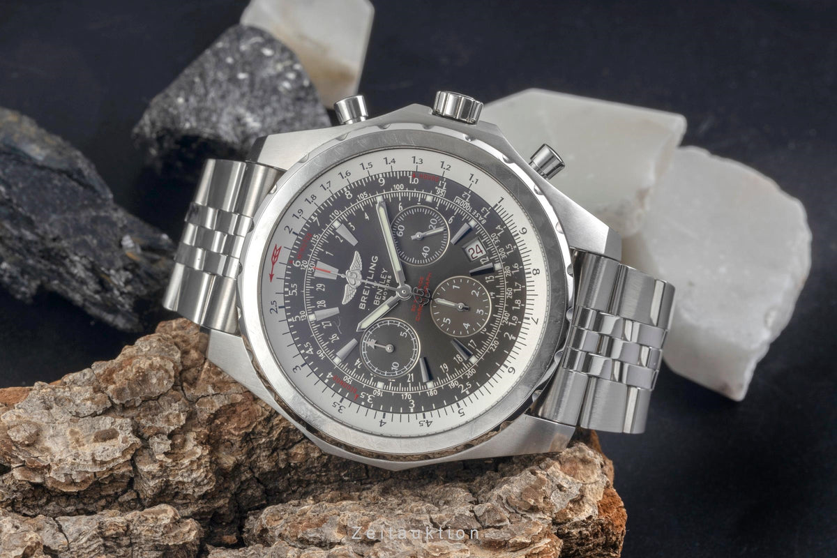Breitling Bentley Motors acciaio automatismo orologio da uomo A25363  [2605552]