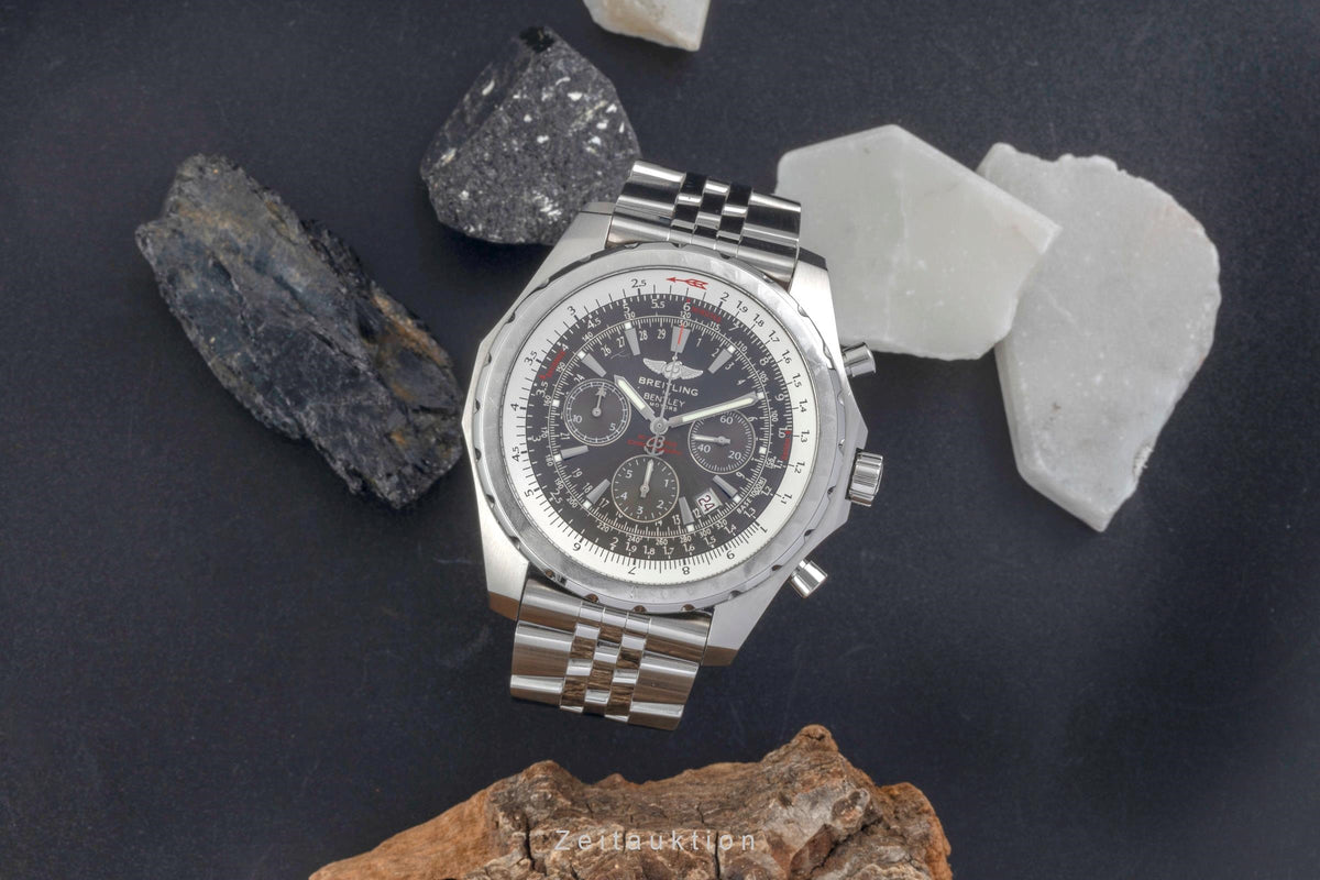 Breitling Bentley Motors acciaio automatismo orologio da uomo A25363  [2605552]
