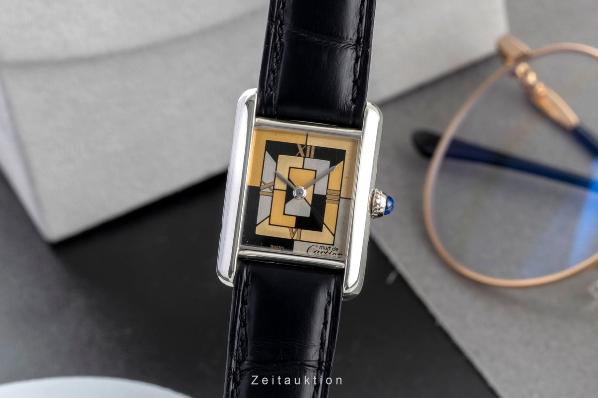 Cartier Tank silver quartz women's watch W1008195 Limited  [2605553]