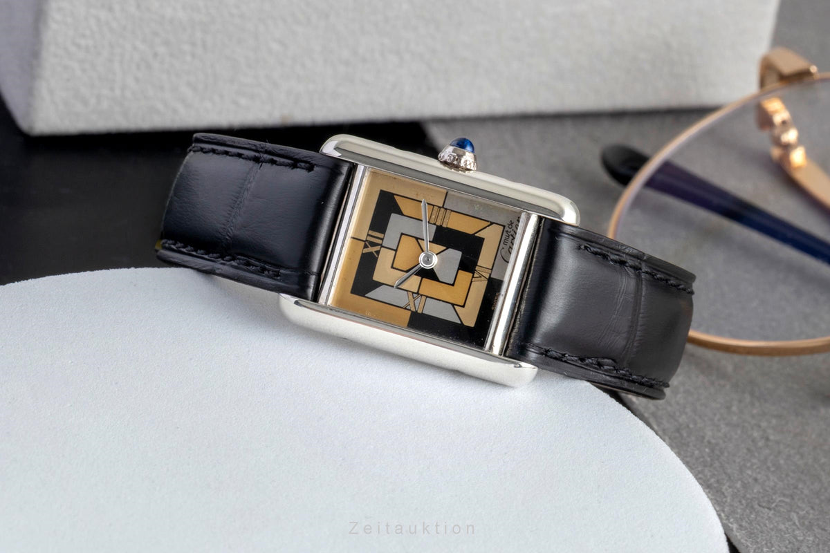 Cartier Tank argento quarzo orologio da donna W1008195 Limited  [2605553]