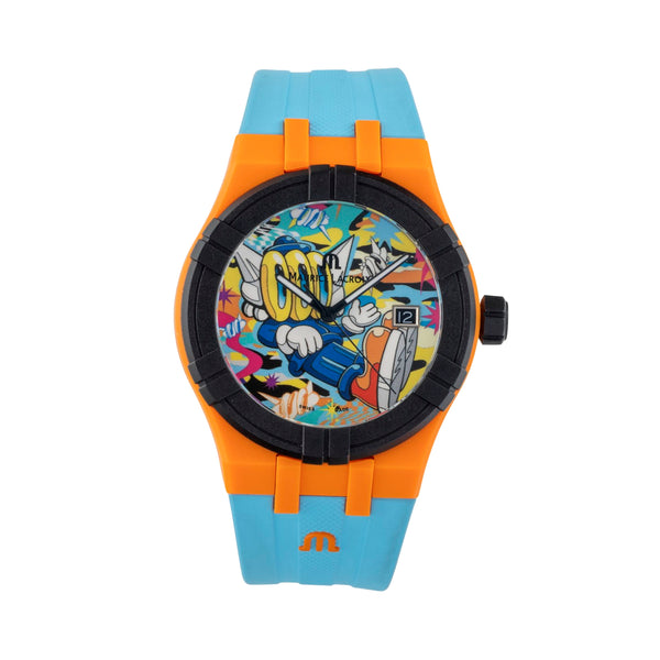 Maurice Lacroix Aikon plastic quartz men's watch AI2008-50YZA-000-0  [2605555]