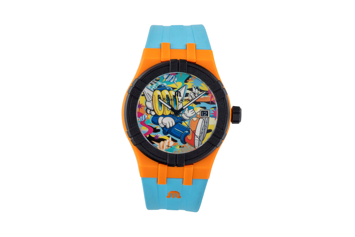 Maurice Lacroix Aikon X Tide Benzilla Quarz Ref. AI2008-50YZA-000-0 B&P 2023 [2605555]