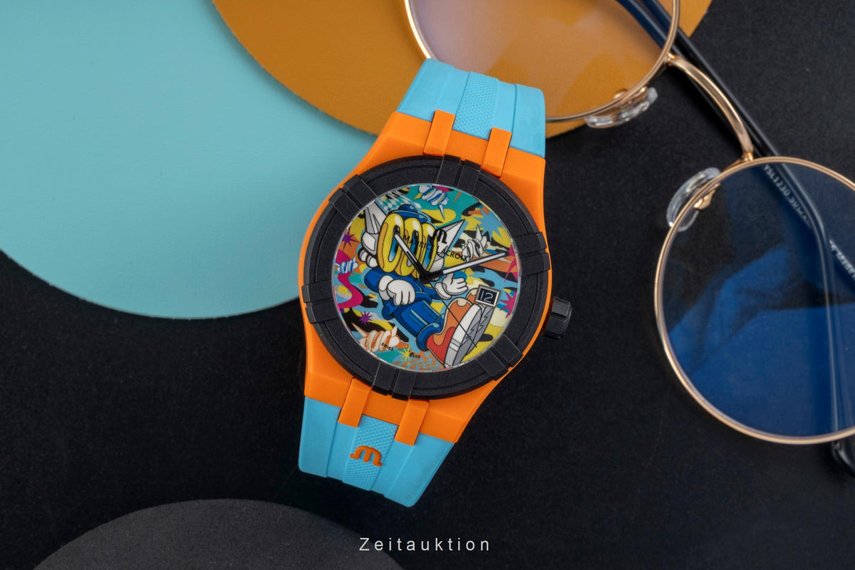 Maurice Lacroix Aikon plastic quartz men's watch AI2008-50YZA-000-0  [2605555]