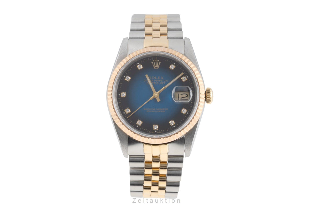 Rolex Datejust acciaio / oro automatismo orologio da uomo 16233  [2605557]