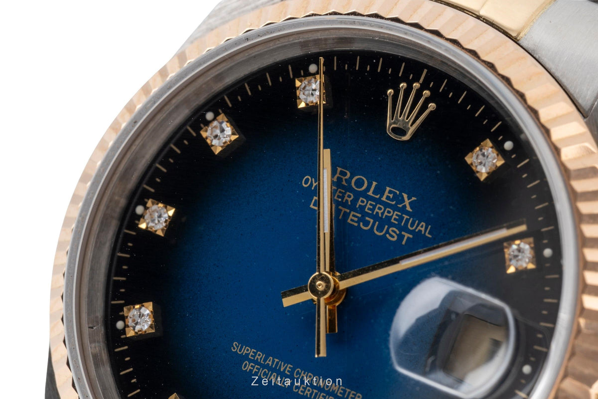 Rolex Datejust acciaio / oro automatismo orologio da uomo 16233  [2605557]
