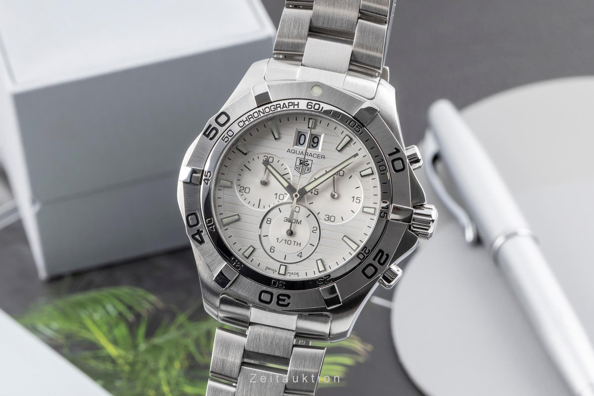 Tag Heuer Aquaracer chronograph steel quartz men's watch CAF101F.BA0821  [2605566]