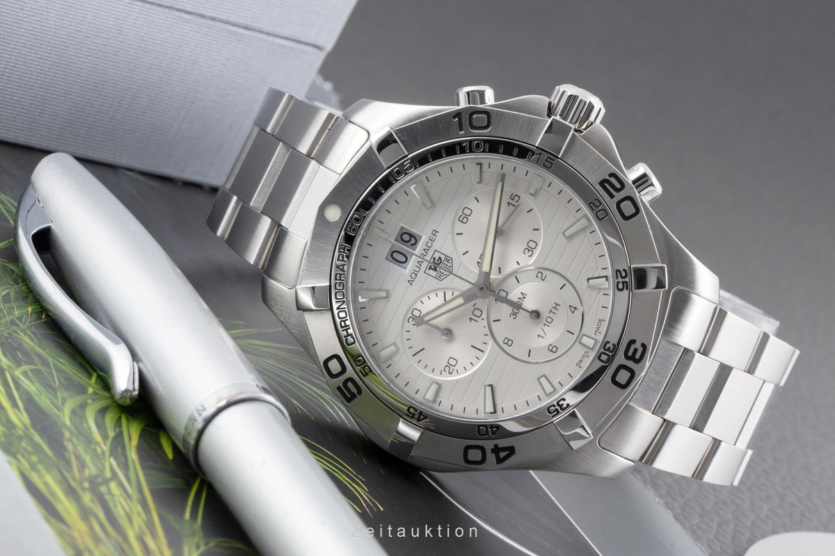Tag Heuer Aquaracer chronograph steel quartz men's watch CAF101F.BA0821  [2605566]