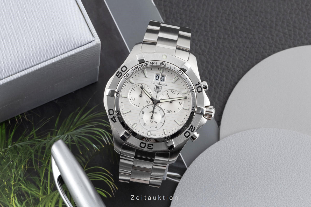 Tag Heuer Aquaracer chronograph steel quartz men's watch CAF101F.BA0821  [2605566]