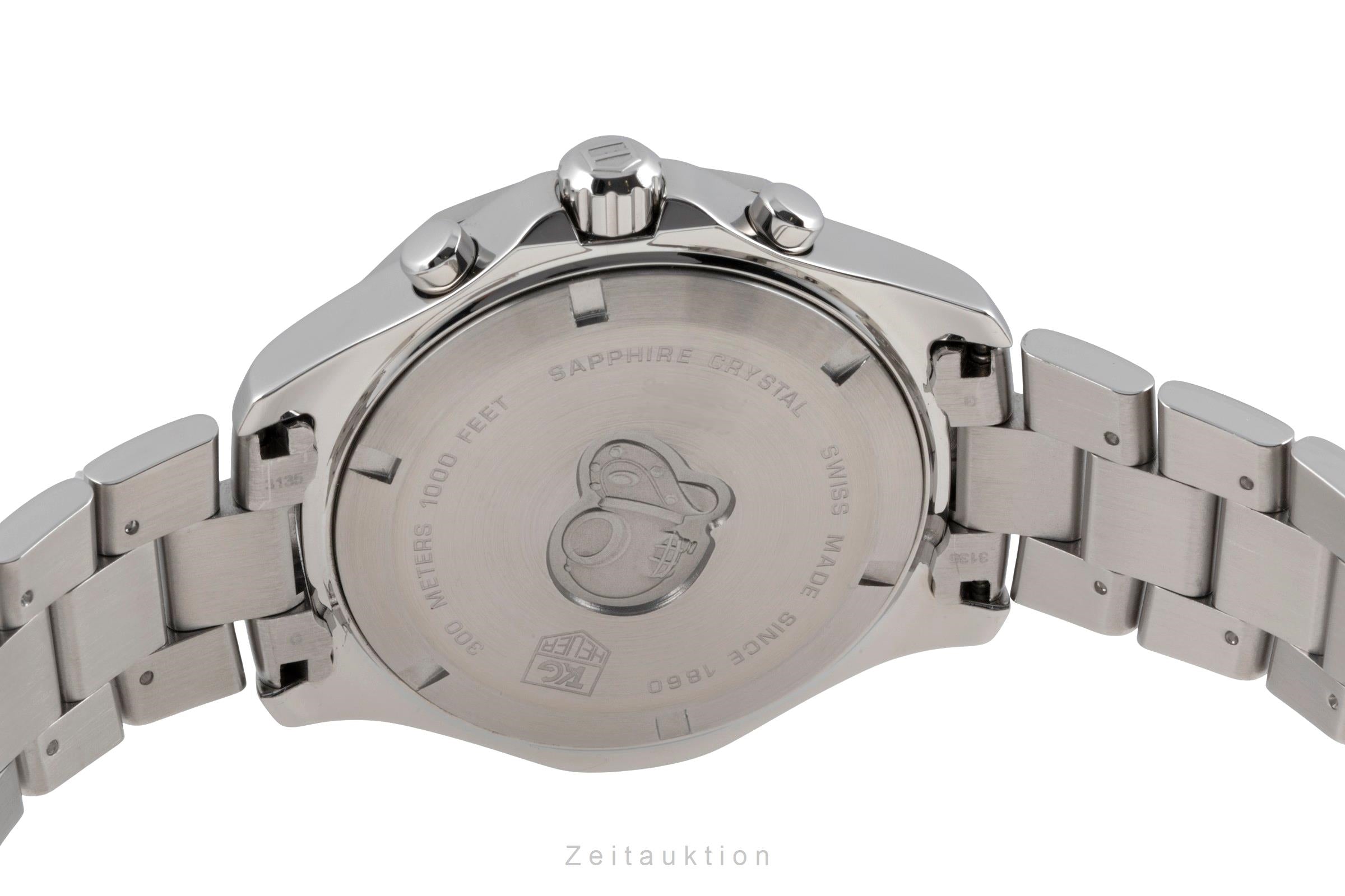 Tag Heuer Aquaracer chronograph steel quartz Ref. CAF101F.BA0821