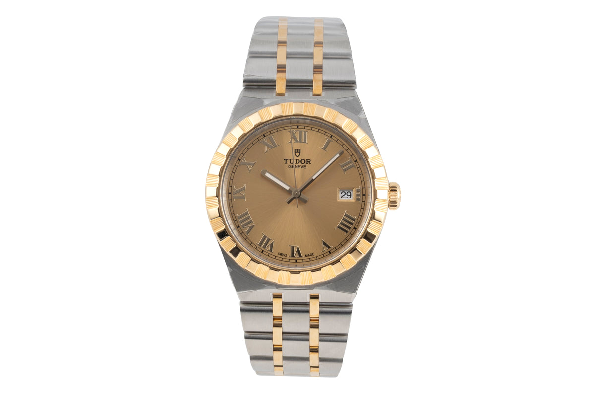 Tudor Royal steel / gold automatic men's watch 28503-0003 LP: 4780EUR  [2605568]