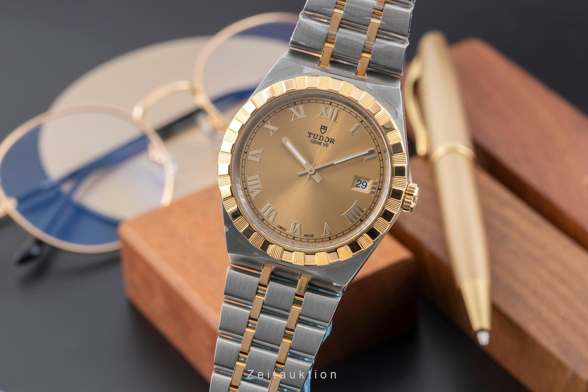 Tudor Royal steel / gold automatic men's watch 28503-0003 LP: 4780EUR  [2605568]