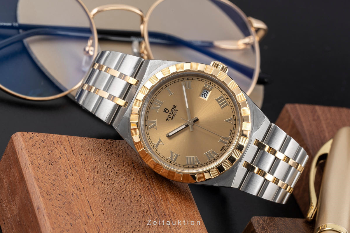 Tudor Royal steel / gold automatic men's watch 28503-0003 LP: 4780EUR  [2605568]