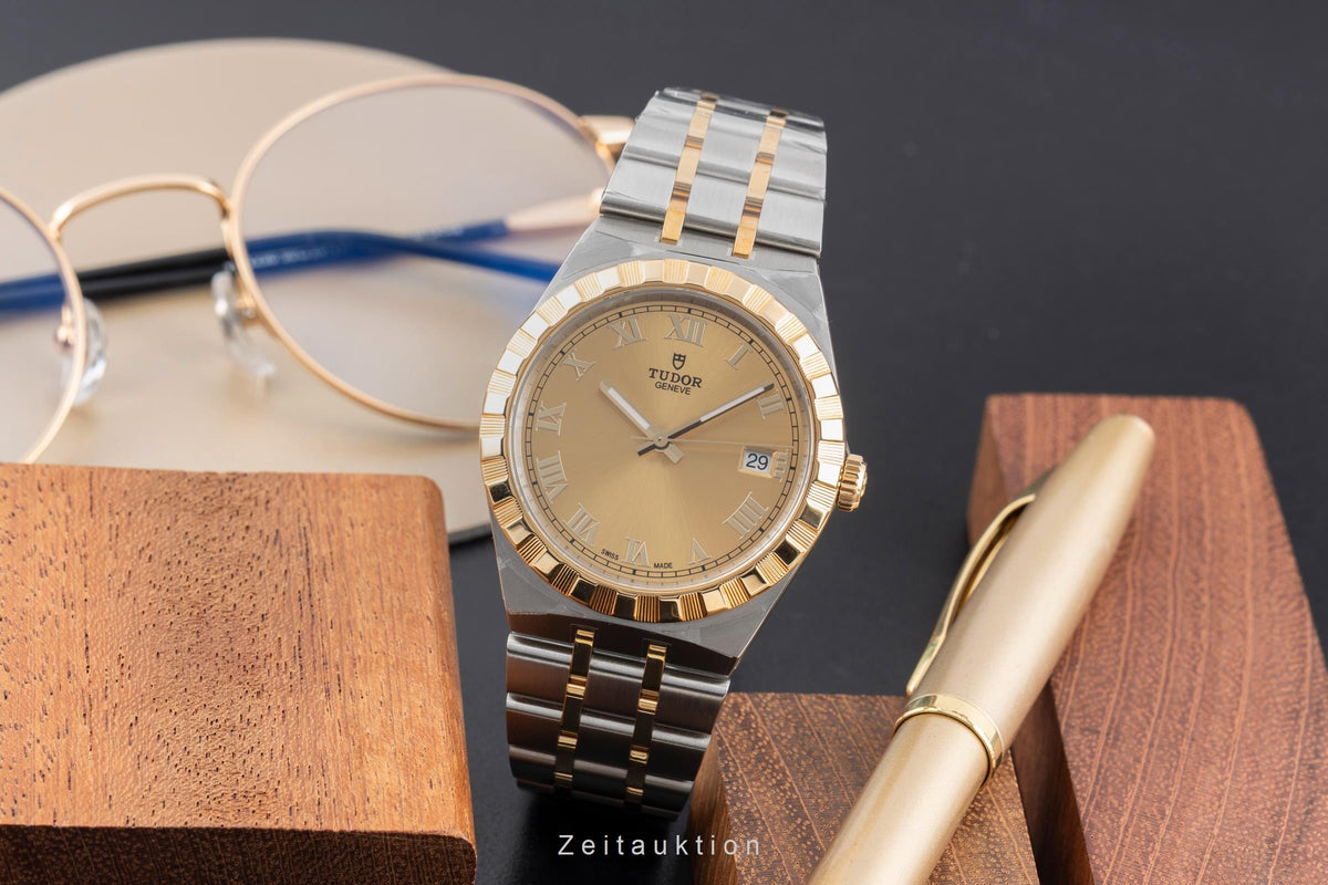 Tudor Royal steel / gold automatic men's watch 28503-0003 LP: 4780EUR  [2605568]