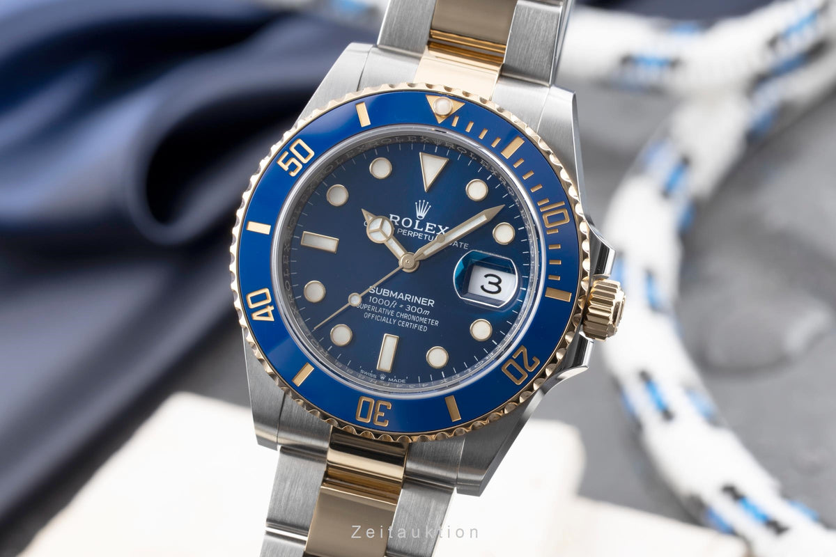 Rolex Submariner steel / gold automatic men's watch 126613LB  [2605571]