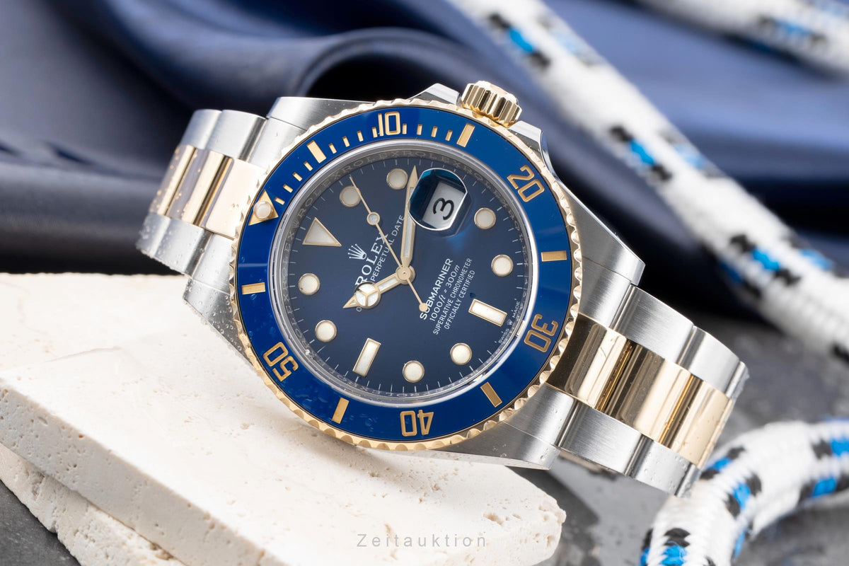 Rolex Submariner steel / gold automatic men's watch 126613LB  [2605571]