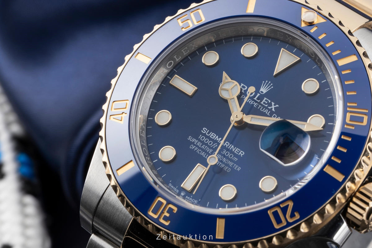 Rolex Submariner steel / gold automatic men's watch 126613LB  [2605571]